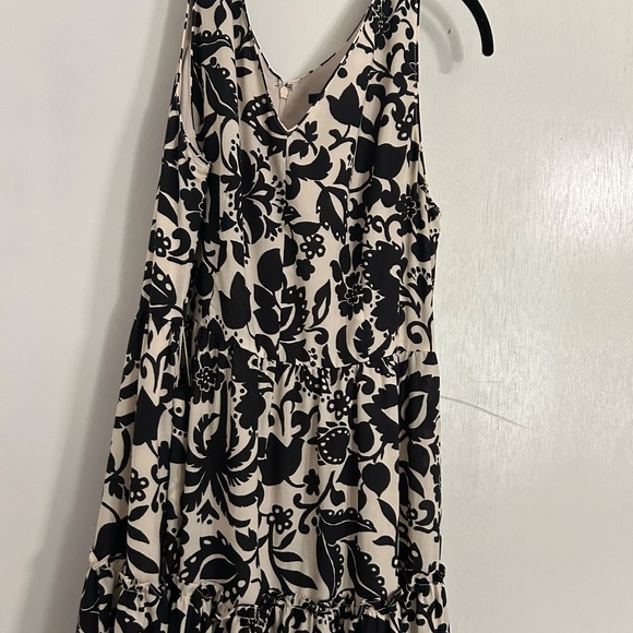 Ann Taylor Black and Cream Maxi Dress - Picture 4 of 4